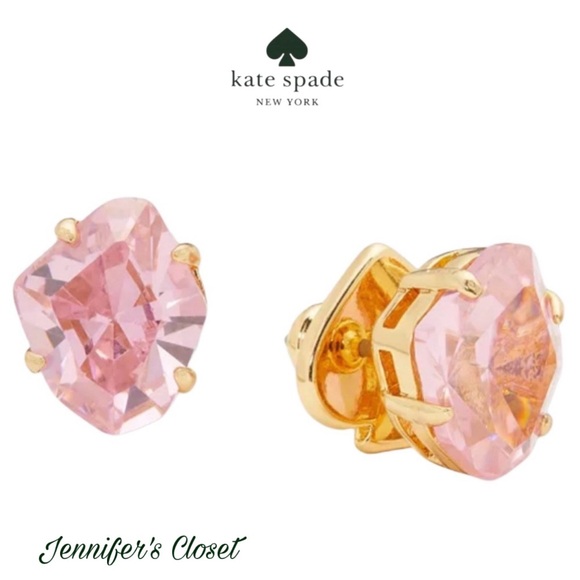 Kate Spade Earrings NWT / Crystal Stud Earrings - Picture 1 of 6